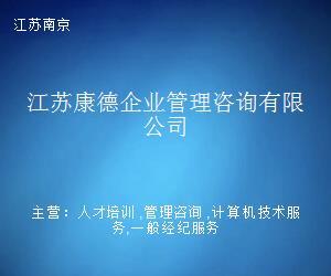 江蘇康德企業(yè)管理咨詢(xún) 專(zhuān)業(yè)驅(qū)動(dòng)，賦能江蘇信息技術(shù)咨詢(xún)服務(wù)升級(jí)